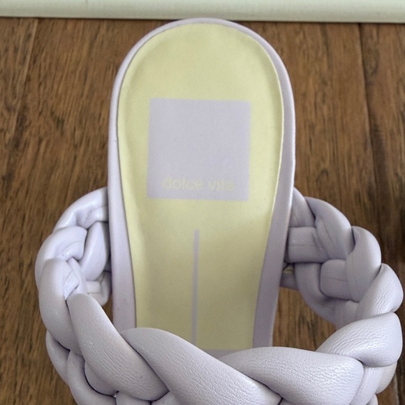 Dolce Vita Paily Braided Sandal in Lilac Stella - Picture 2 of 5